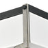Industrial Flush Mount Ceiling Light White Dimmable LED Ceiling Light